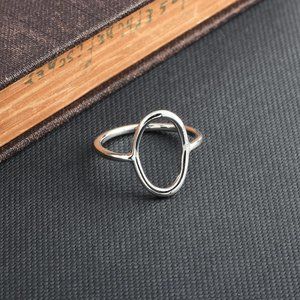 Sterling 925 Oval Shaped Ring